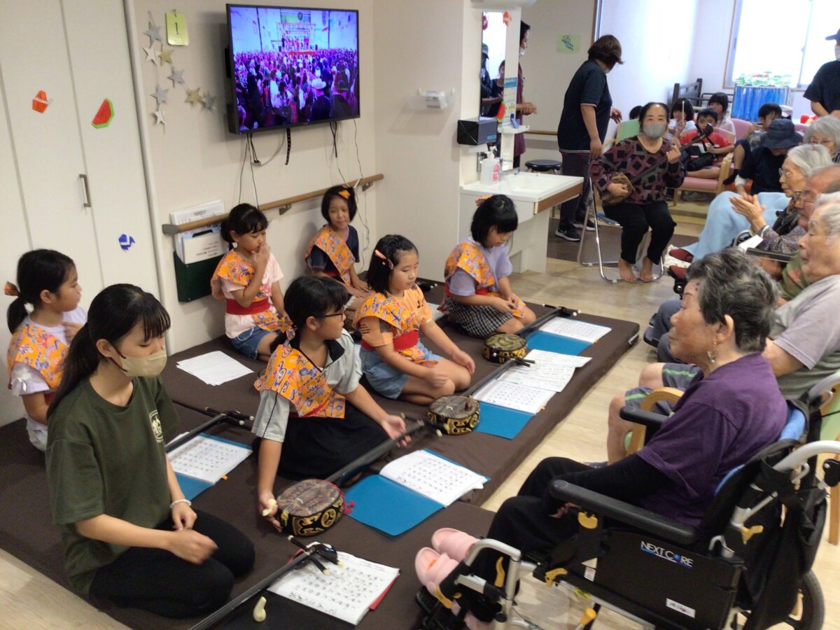 夏祭り｜グループホームめぐみ小禄南　ウェルケア沖縄
