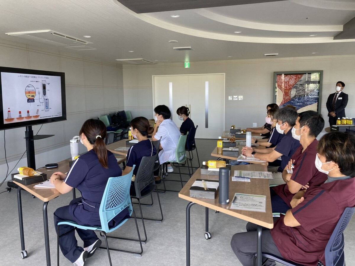 ヴィアレブ勉強会｜進行期のパーキンソン病に　那覇セントラルクリニック