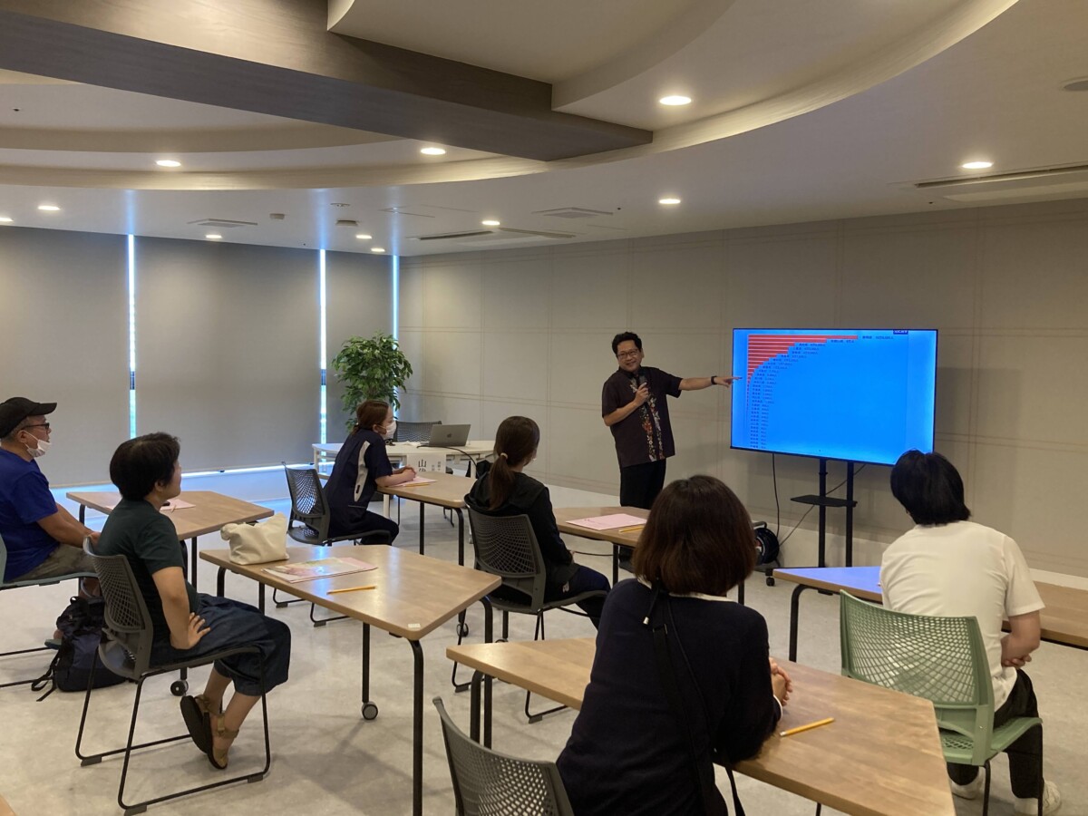 山代医師による禁煙医療講演会の様子4