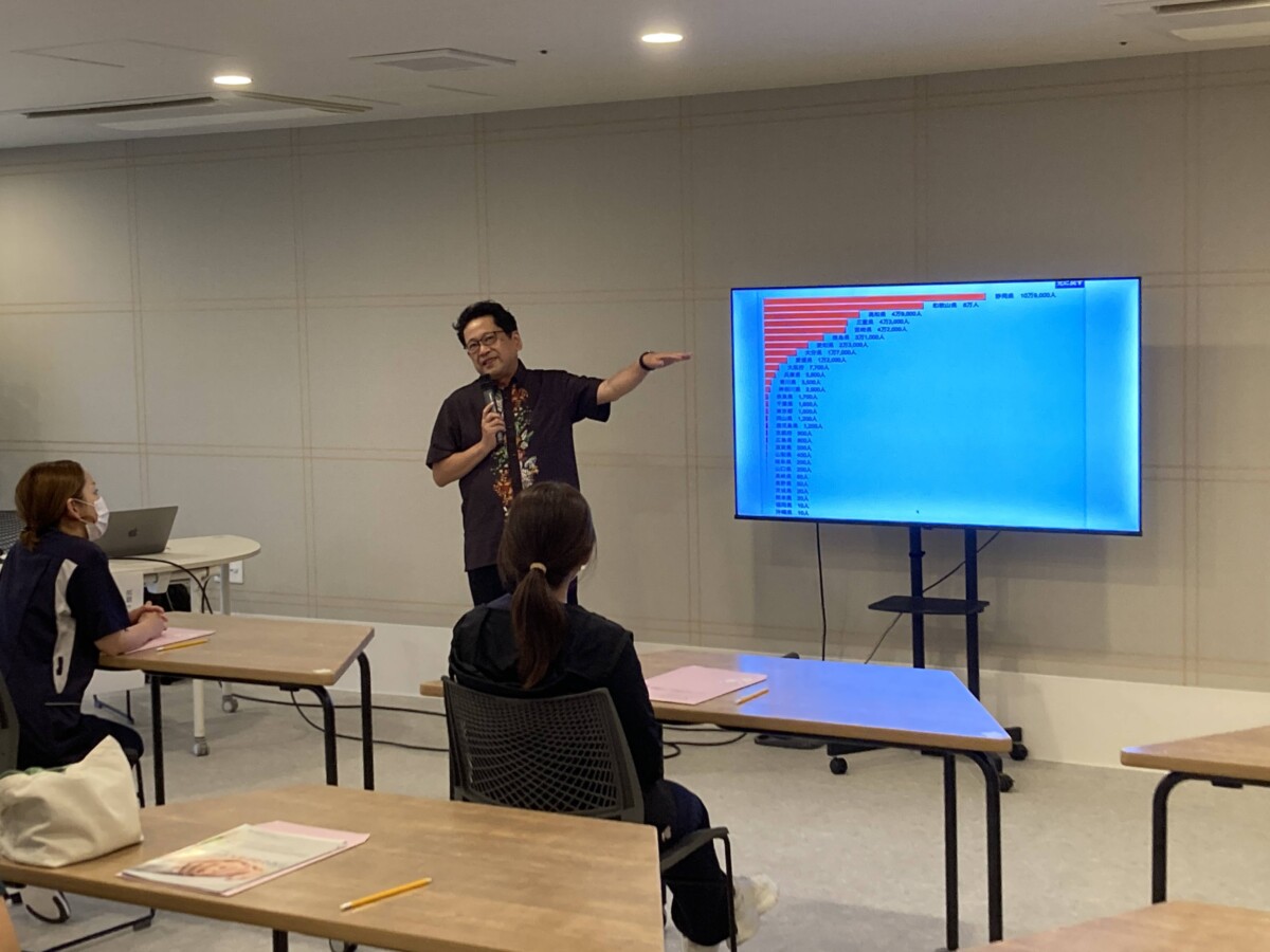 山代医師による禁煙医療講演会の様子5